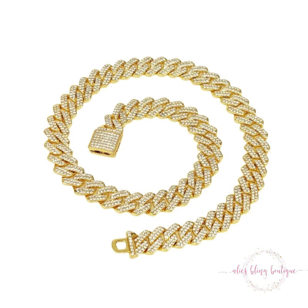 Shine Bright - Necklace in Gold - Alies Bling Bar