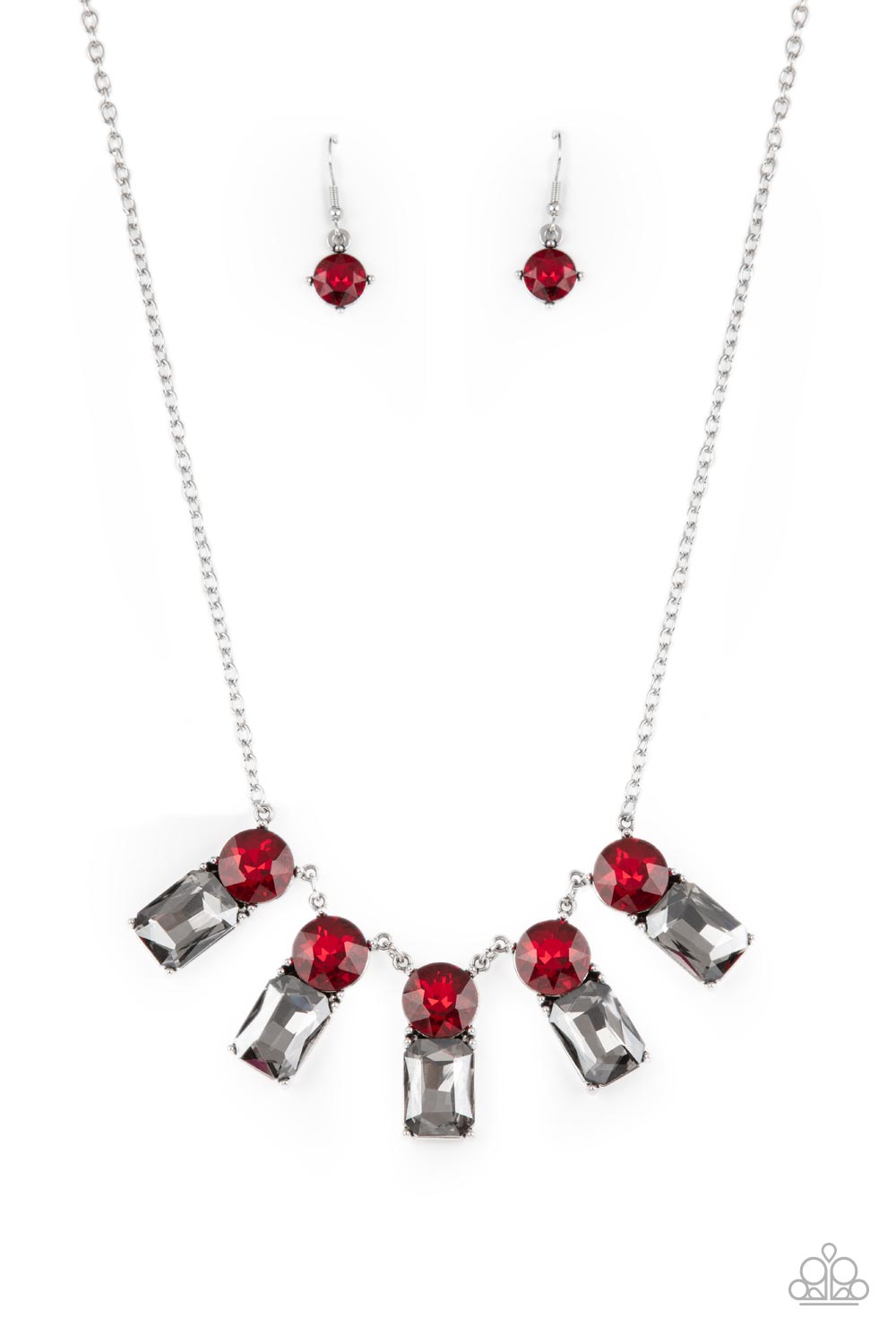 Celestial Royal - Red Necklace - Paparazzi Accessories - Alies Bling Bar