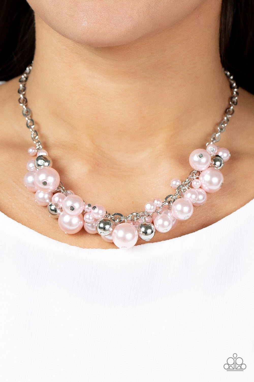 Classical Culture - Pink Necklace - Paparazzi Accessories - Alies Bling Bar