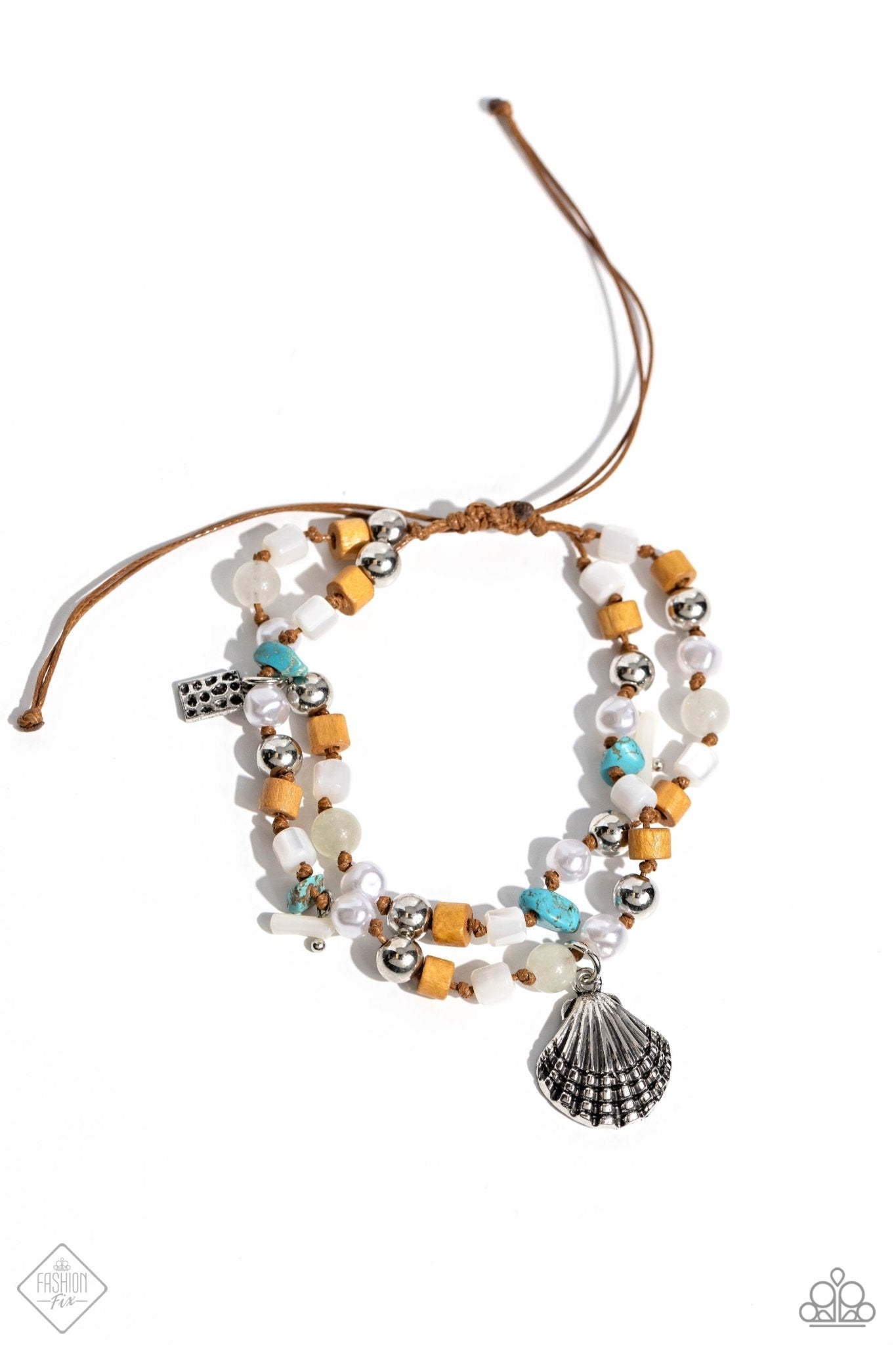 Coastline Celebration - Multi Bracelet - Paparazzi Accessories - March 2024 Fashion Fix - Alies Bling Bar