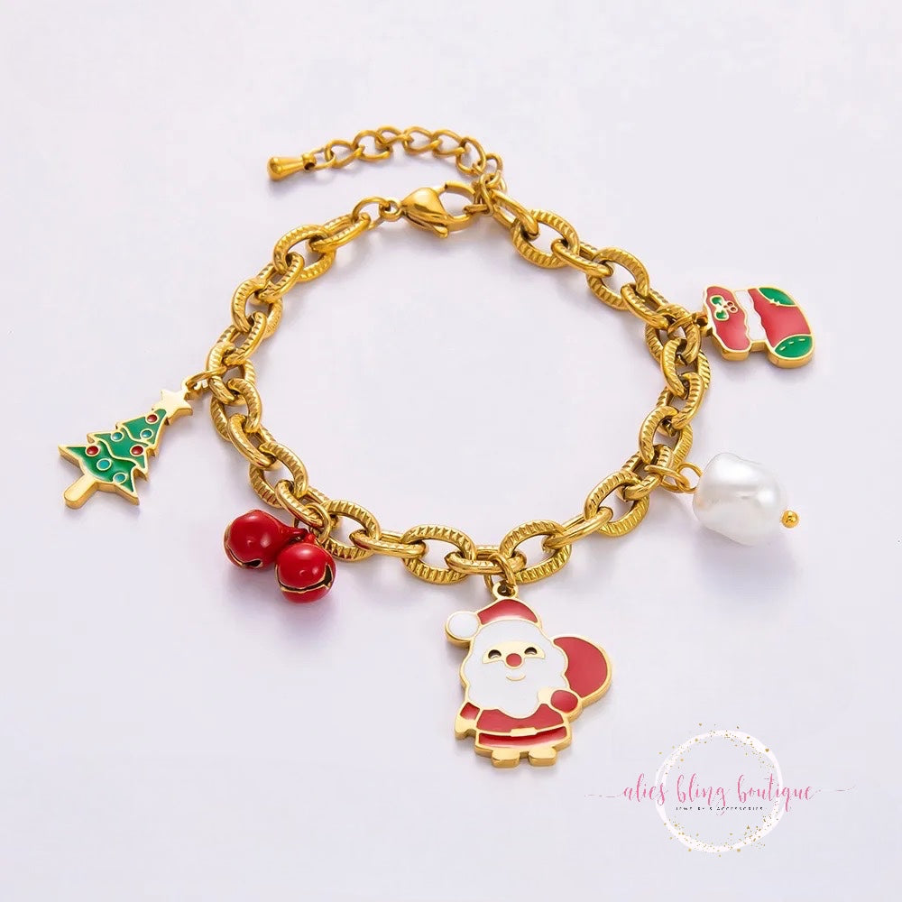 Jolly Holidays Bracelet - Alies Bling Bar