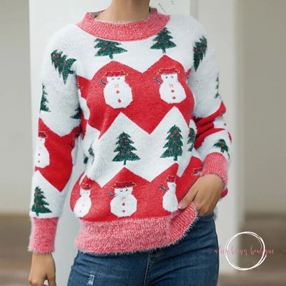 Festive Fun Sweater - Alies Bling Bar