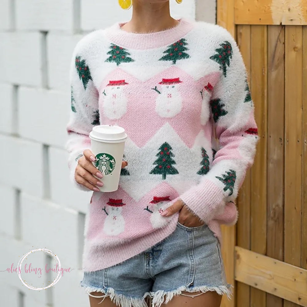 Festive Fun Sweater - Alies Bling Bar