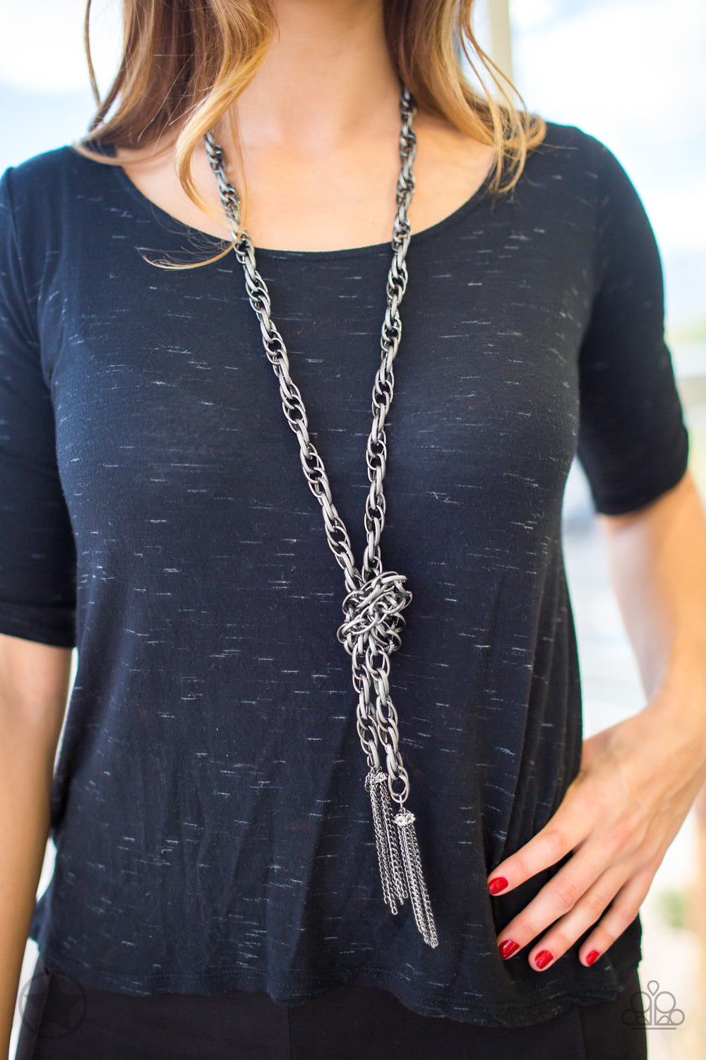 Paparazzi scarf sale necklace