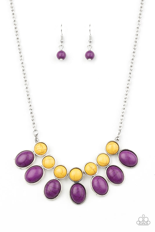 Paparazzi Accessories - Environmental Impact - Purple Necklace - Alies Bling Bar