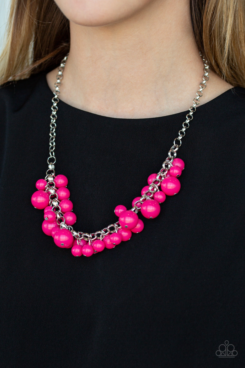 Paparazzi Accessories - Walk This BROADWAY - Pink Necklace - Aliesblingbar