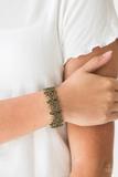 Paparazzi - When Yin Met Yang - Brass Bracelet - Alie's Bling Bar