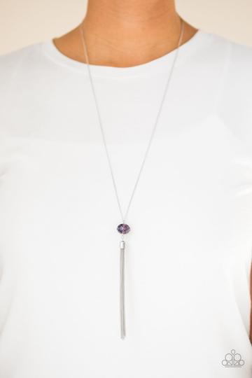 Paparazzi - Socialite of the Season - Purple Necklace