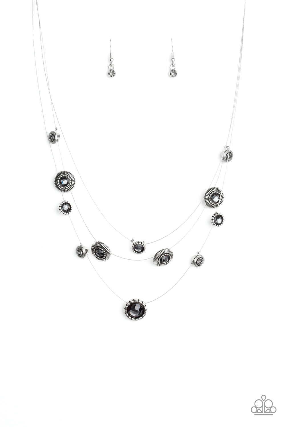 Paparazzi Accessories - SHEER Thing! - Silver Necklace - Aliesblingbar