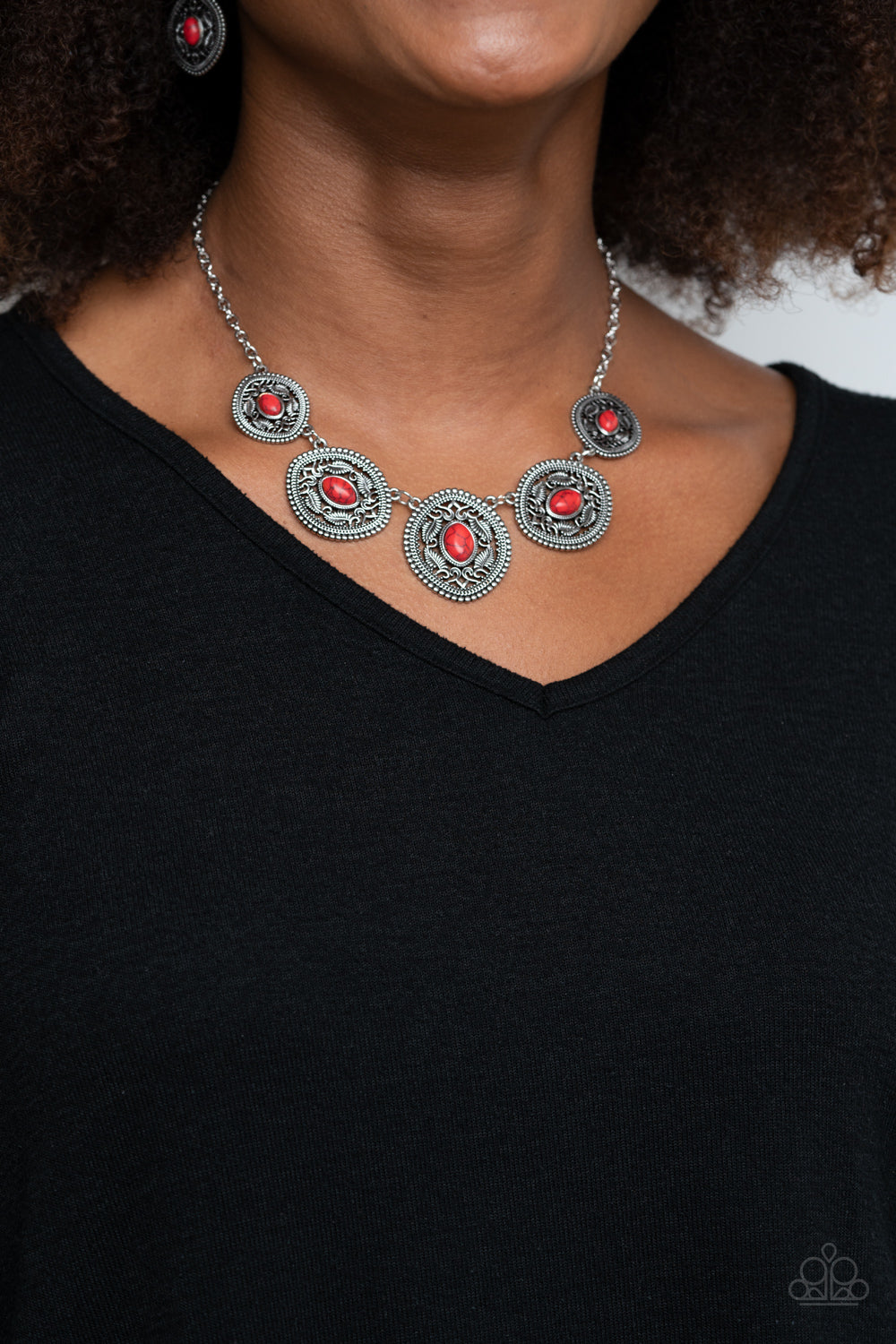 Paparazzi Accessories - Alter ECO - Red Necklace - Alies Bling Bar