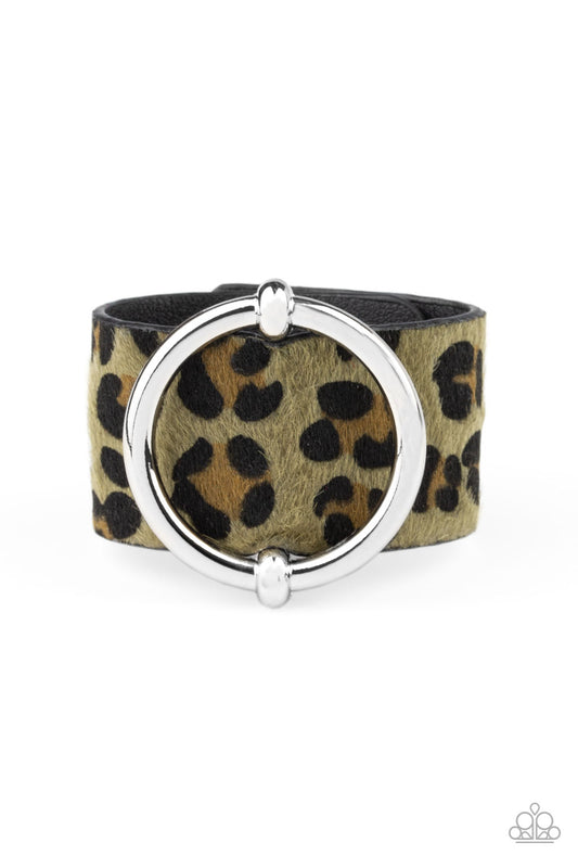 Paparazzi Accessories - Asking FUR Trouble - Cheetah Bracelet - Alies Bling Bar