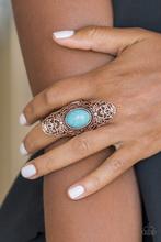 Paparazzi - Ego Trippin - Copper Ring - Alie's Bling Bar