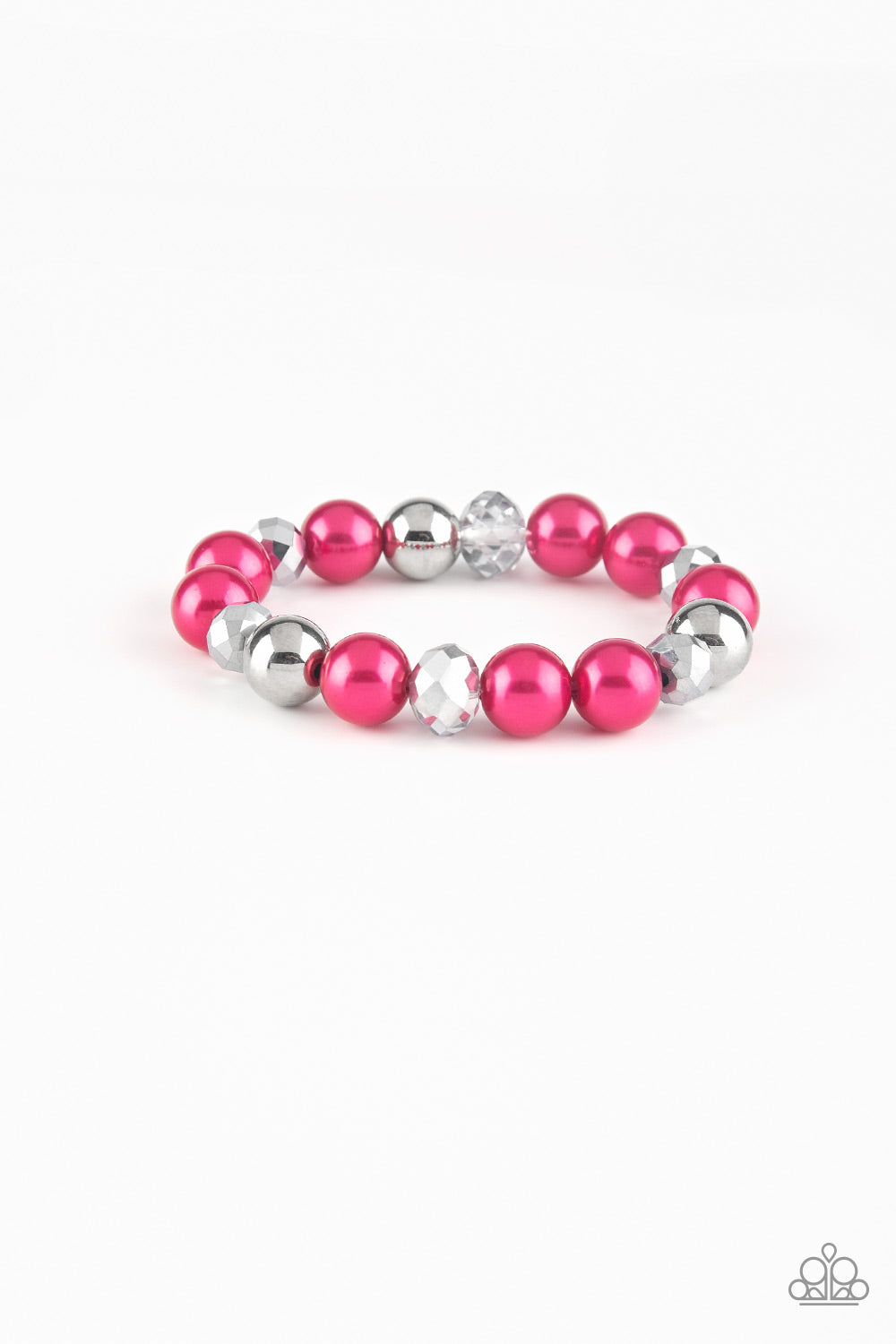 Very VIP - Pink Bracelet -Paparazzi Accessories - Alies Bling Bar