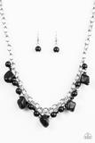 Paparazzi - Paleo Princess - Black Stones Necklace - Alie's Bling Bar
