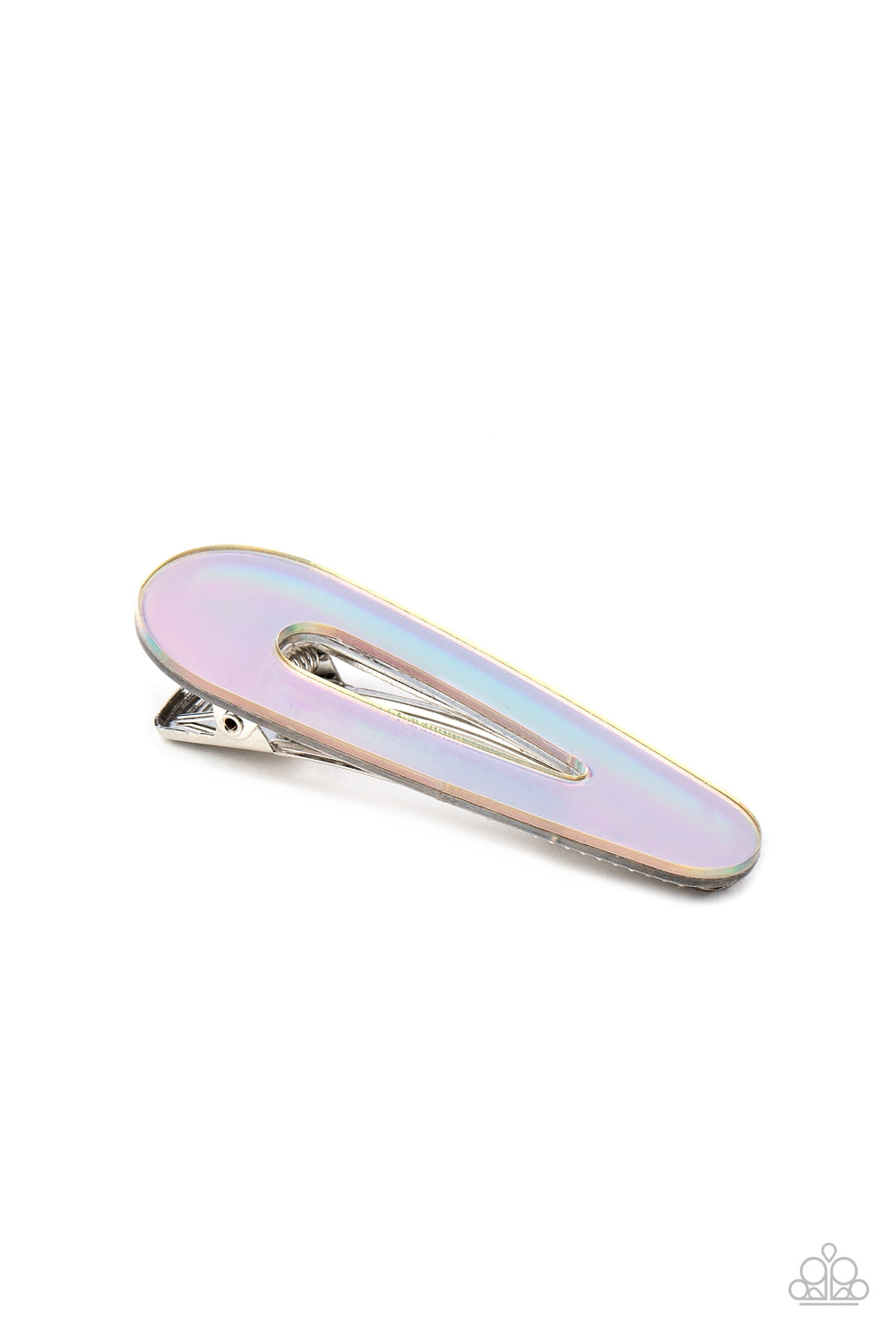 Paparazzi Accessories - Holographic Haven - Multi Hair Clip - Alies Bling Bar