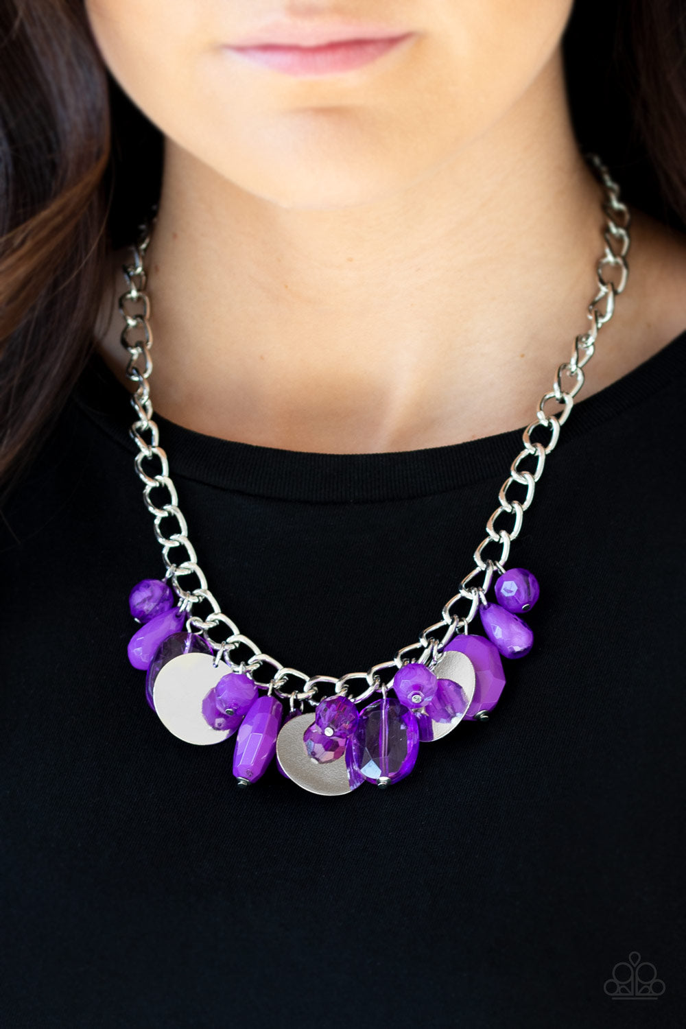 Paparazzi - Treasure Shore - Purple Necklace - Aliesblingbar