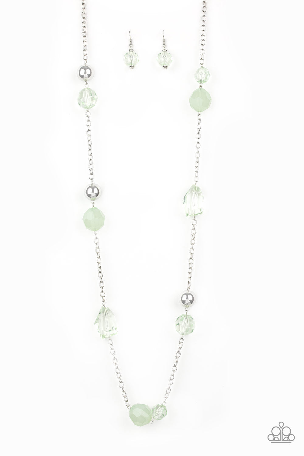 Paparazzi Accessories - Royal Roller - Green Necklace - Alies Bling Bar
