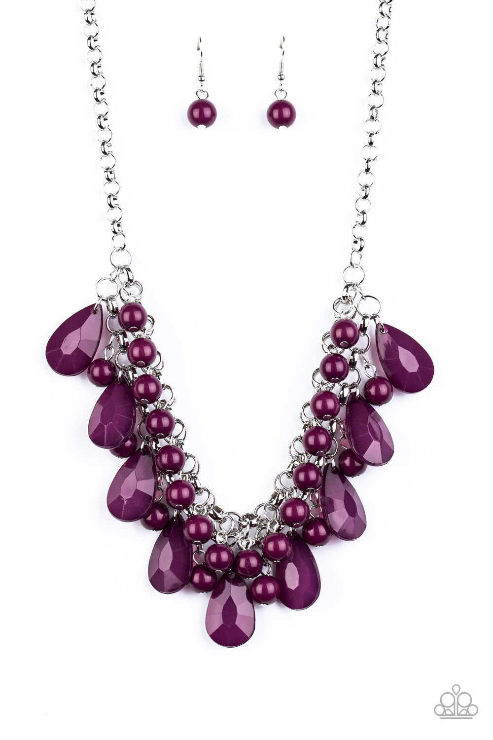 Paparazzi Accessories - Endless Effervescence - Purple Necklace - Alies Bling Bar