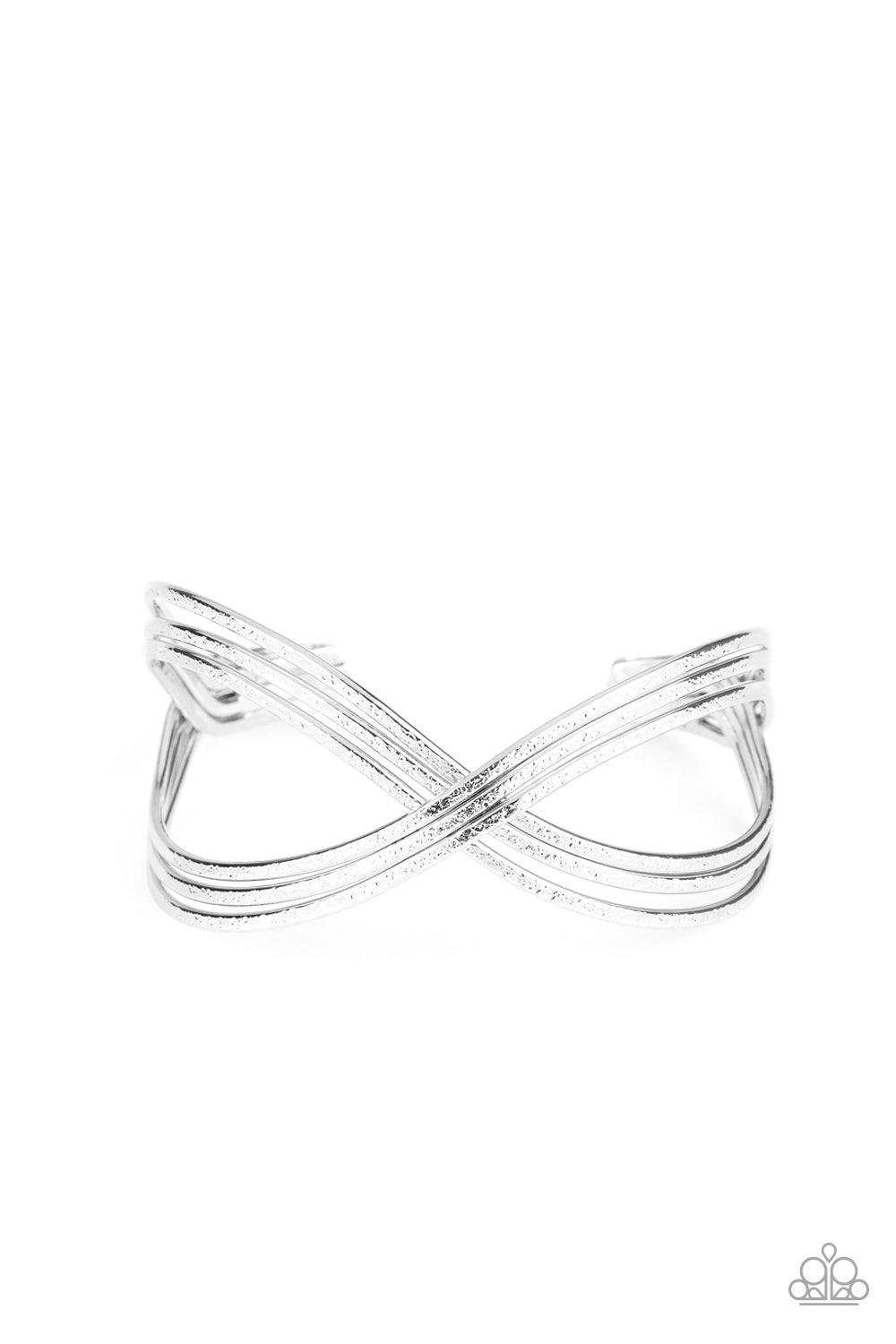 Paparazzi Accessories - Infinitely Iridescent - Silver Bracelet - Alies Bling Bar