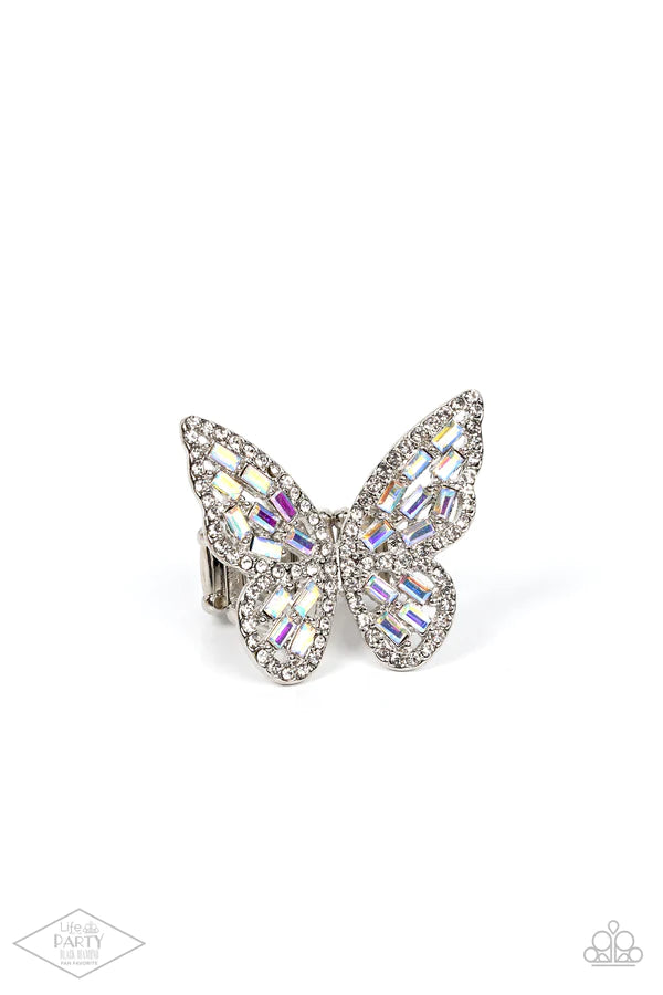 Paparazzi flauntable flutter multi outlet ring