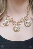 Hypnotized - Gold Necklace - Paparazzi Accessories - Alies Bling Bar