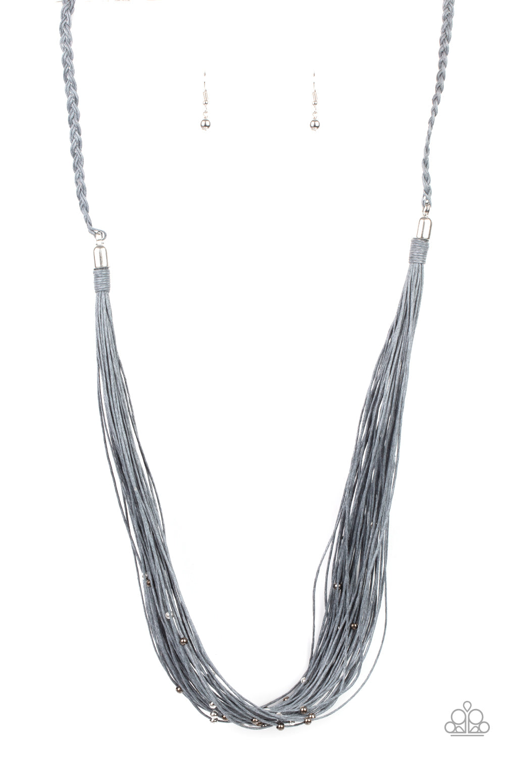 Paparazzi - Homespun Artisan - Silver Necklace - Alies Bling Bar