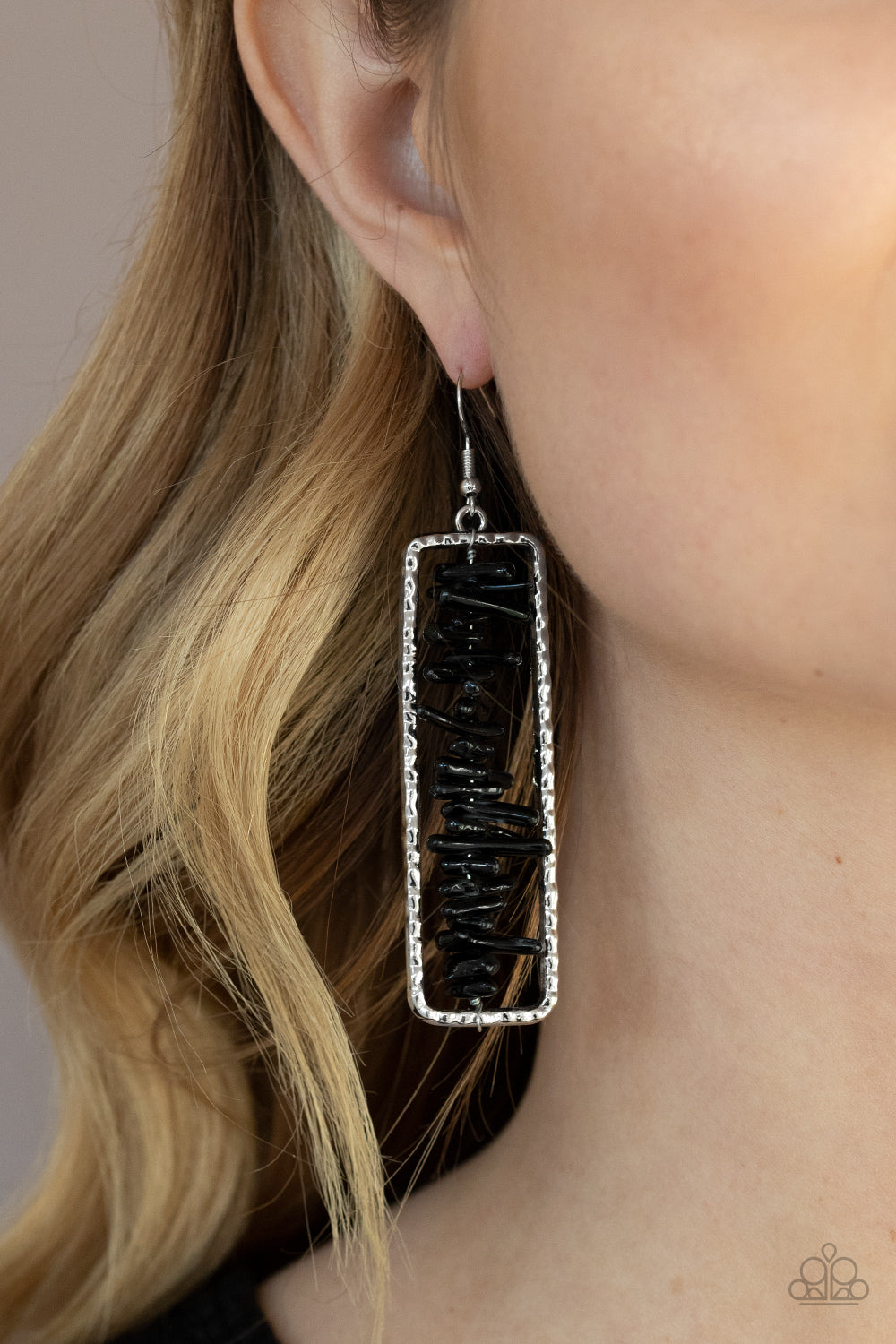 Paparazzi - Dont QUARRY, Be Happy Earrings