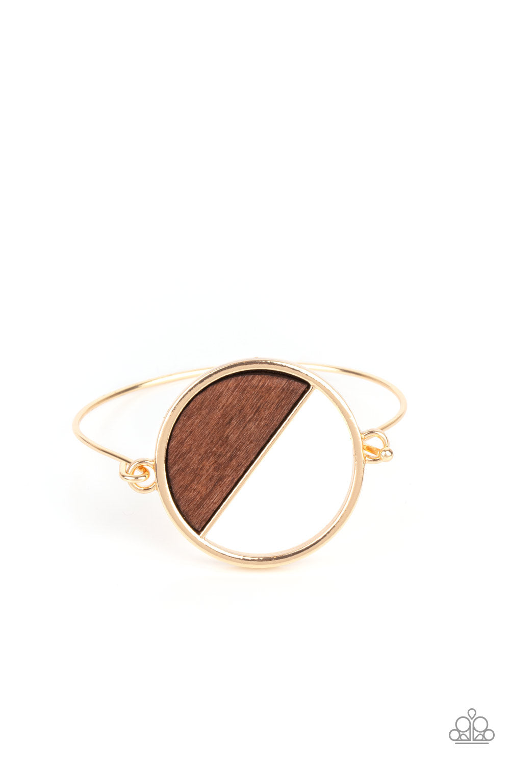 Paparazzi - Timber Trade - Gold Bracelet - Alies Bling Bar