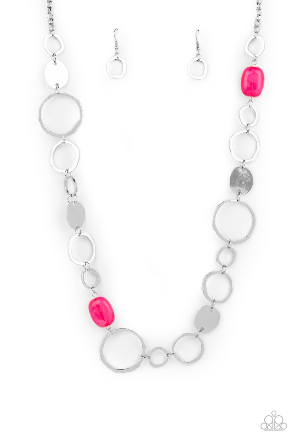 Paparazzi -Colorful Combo - Pink Necklace - Alies Bling Bar