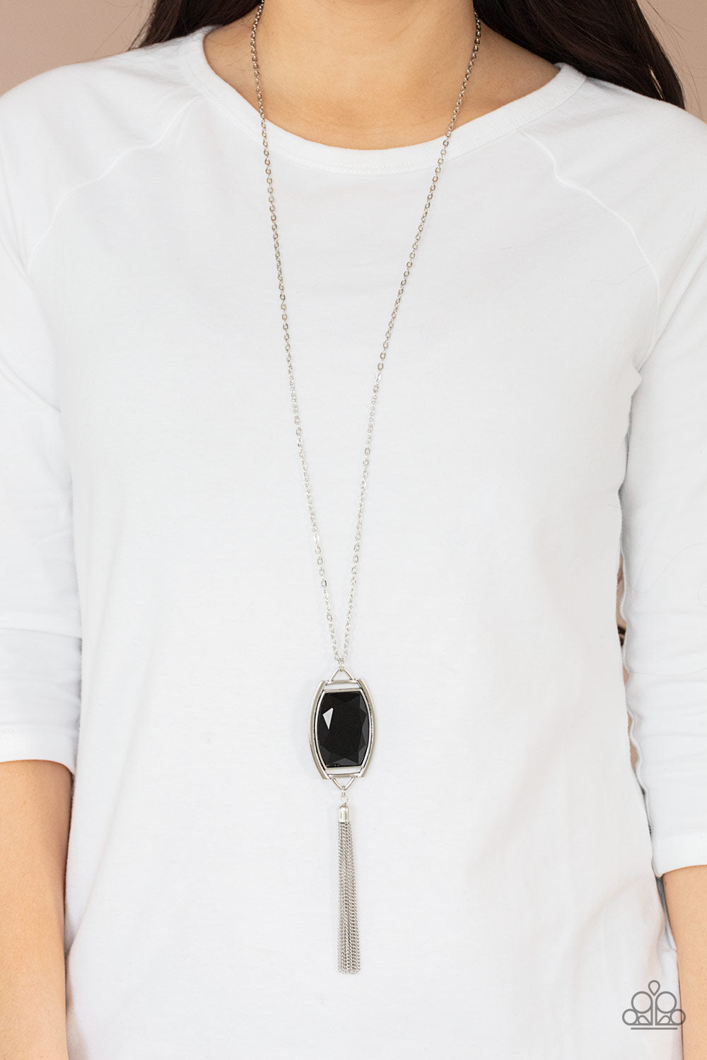 Paparazzi - Timeless Talisman - Black Necklace - Alies Bling Bar