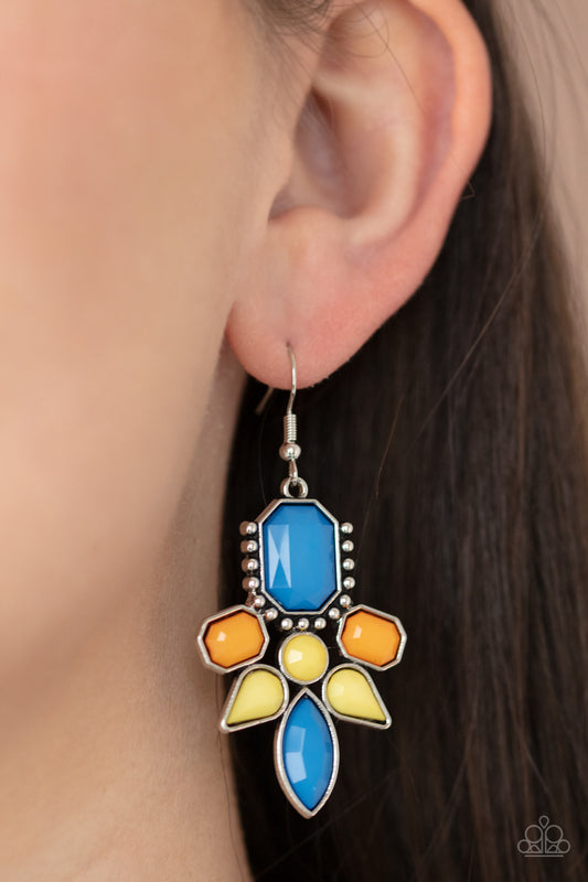 Paparazzi - Vacay Vixen - Multi Earrings - Alies Bling Bar