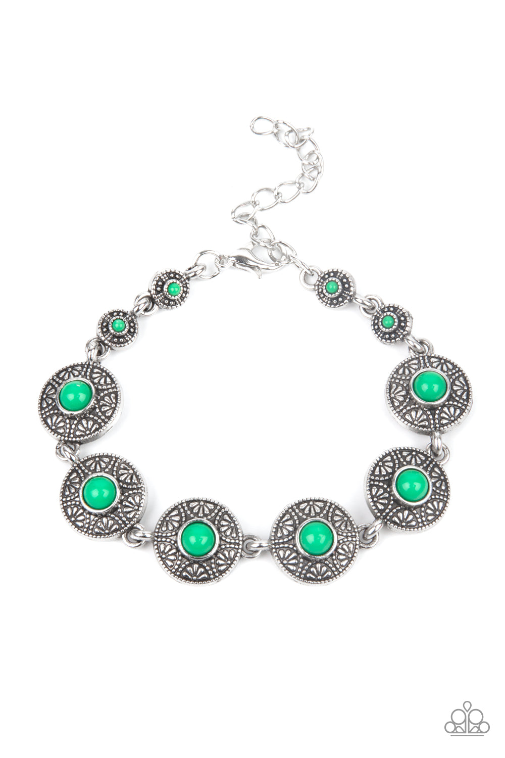 Paparazzi - Springtime Special - Green Bracelet