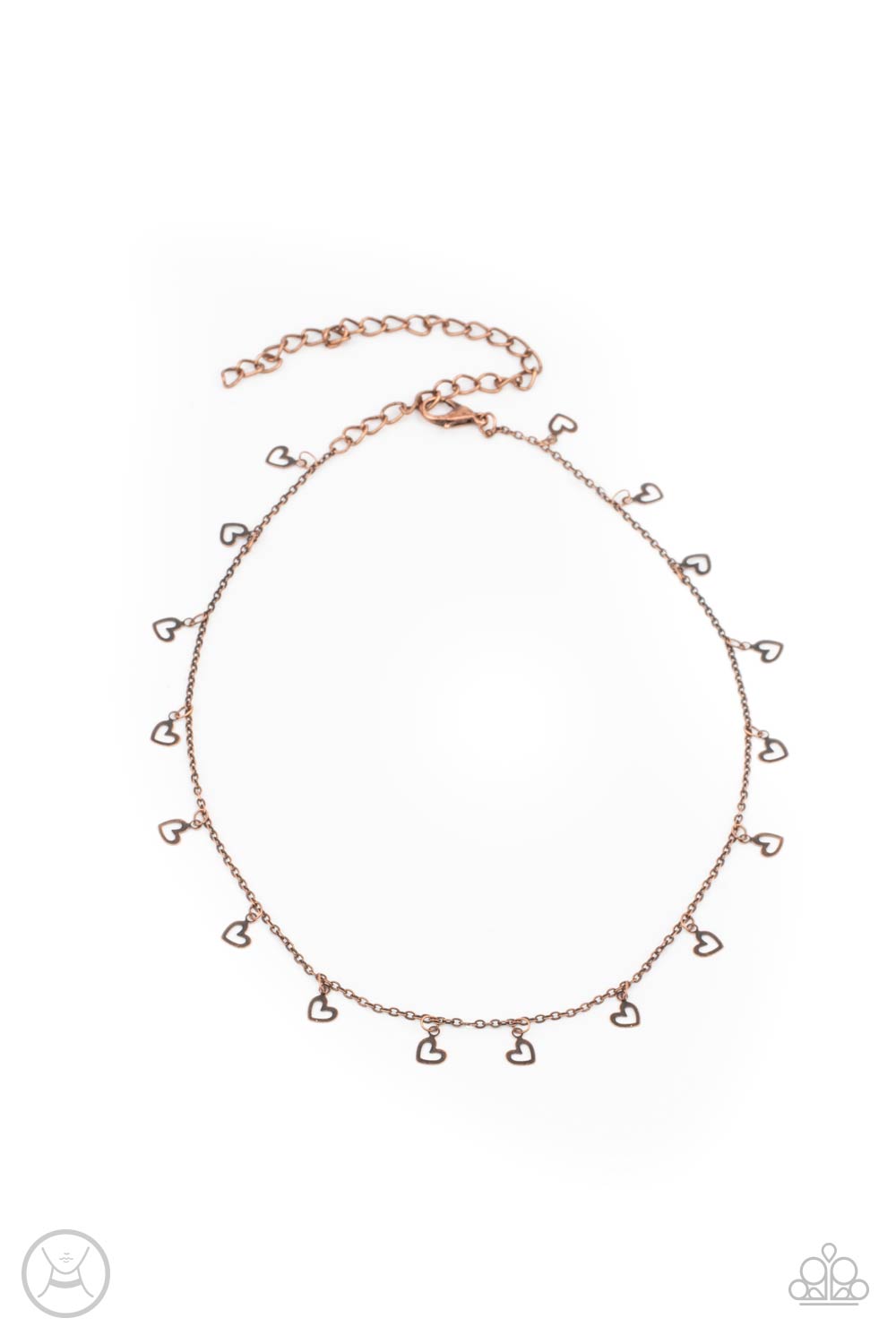 Paparazzi - Charismatically Cupid - Copper Necklace - Alies Bling Bar