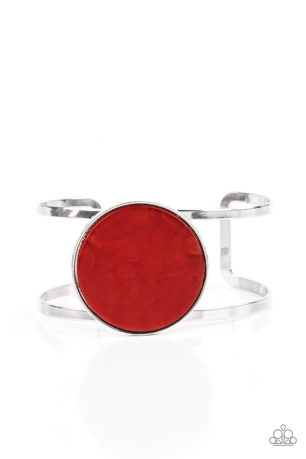 Paparazzi - Colorful Cosmos - Red Bracelet - Alie's Bling Bar