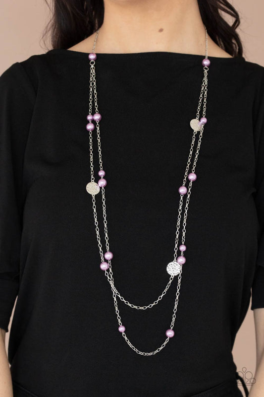 Paparazzi - Sublime Awakening - Purple Necklace - Alies Bling Bar