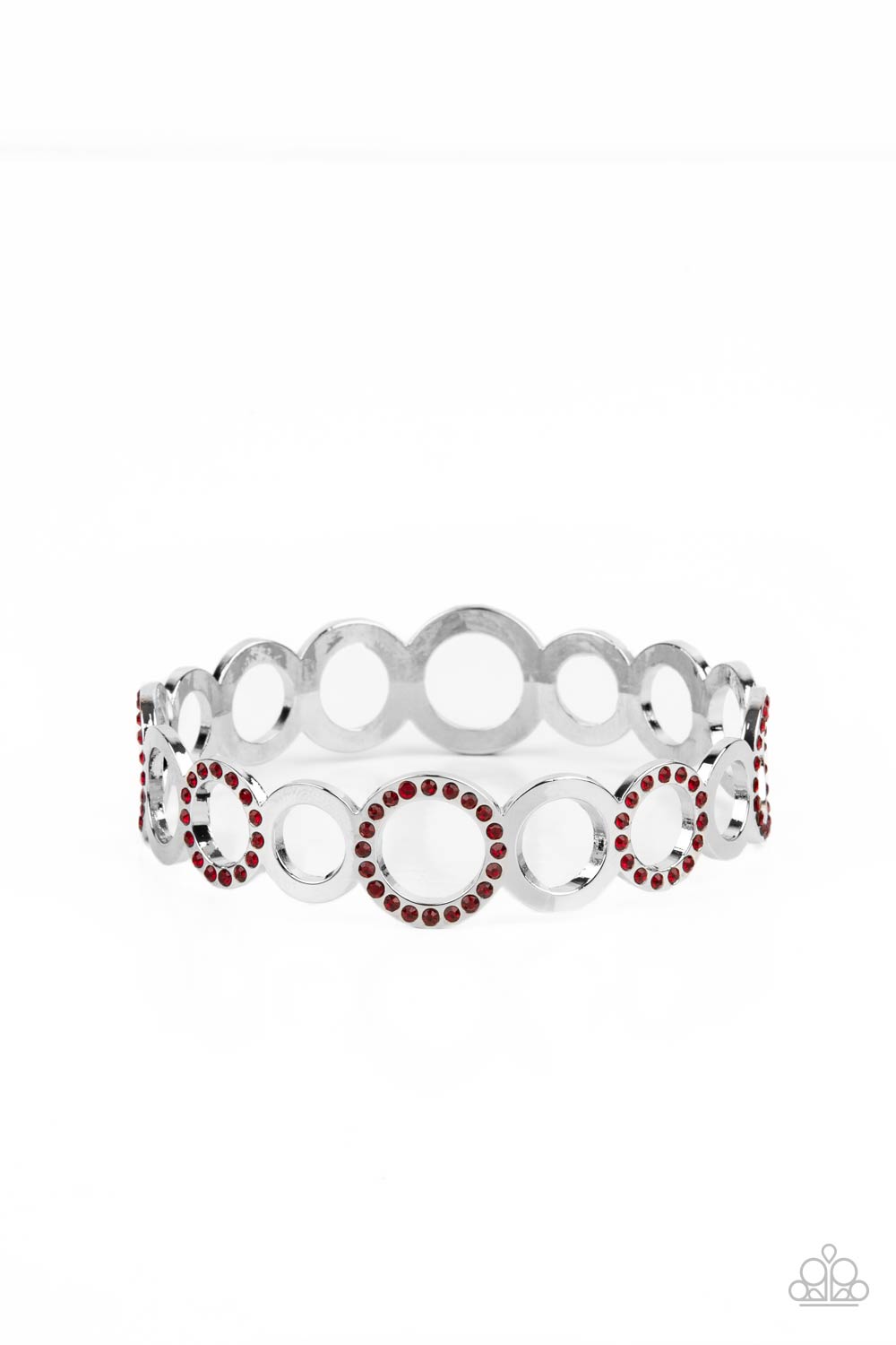 Paparazzi - Future, Past, and POLISHED -  Red Bracelet - Alies Bling Bar