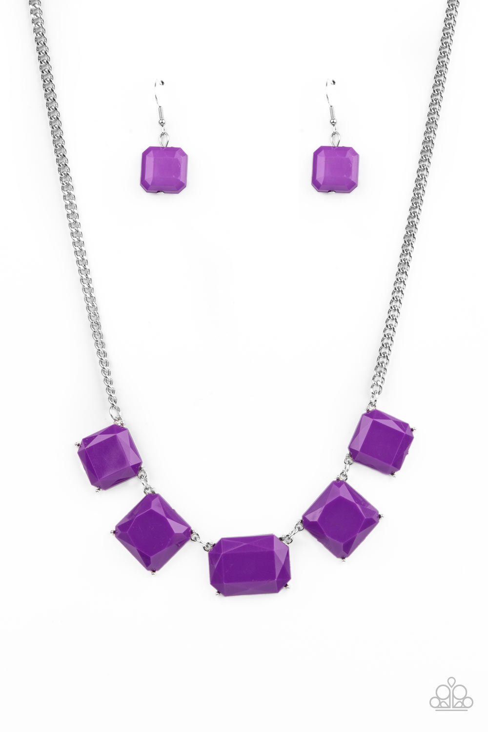 Paparazzi - Instant Mood Booster - Purple Necklace - Alies Bling Bar