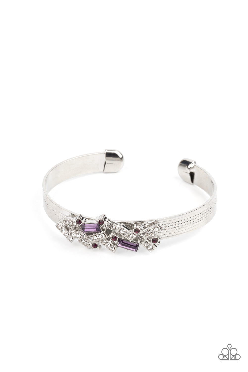 Paparazzi - A Chic Clique - Purple Bracelet Cuff