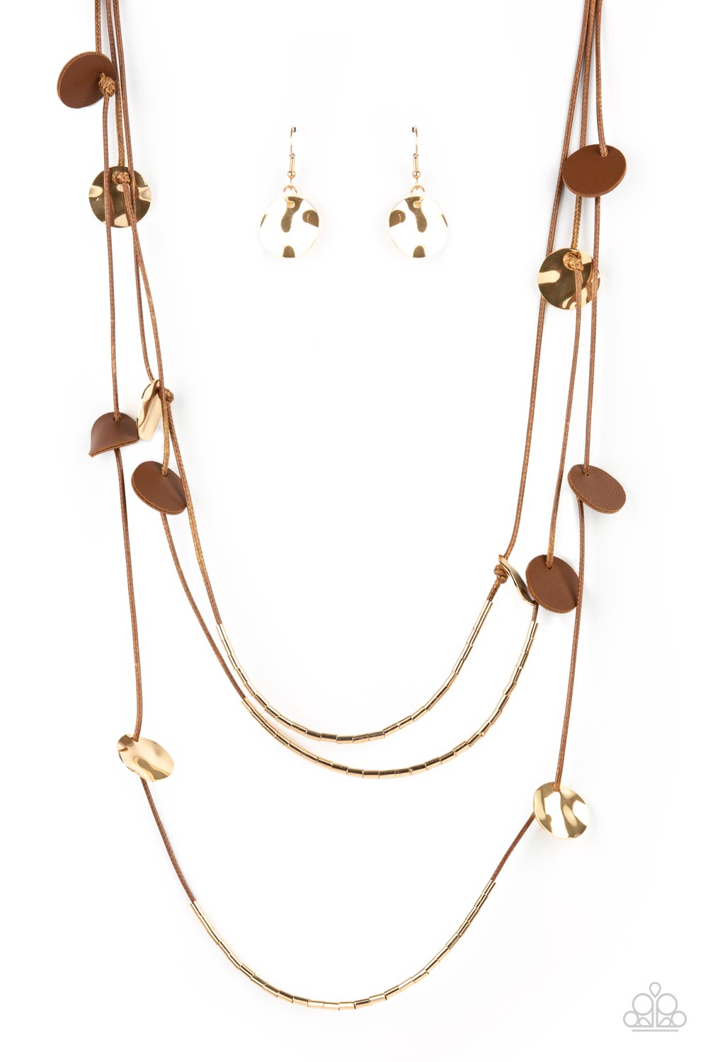 Paparazzi - Alluring Luxe - Brown Necklace - Alies Bling Bar