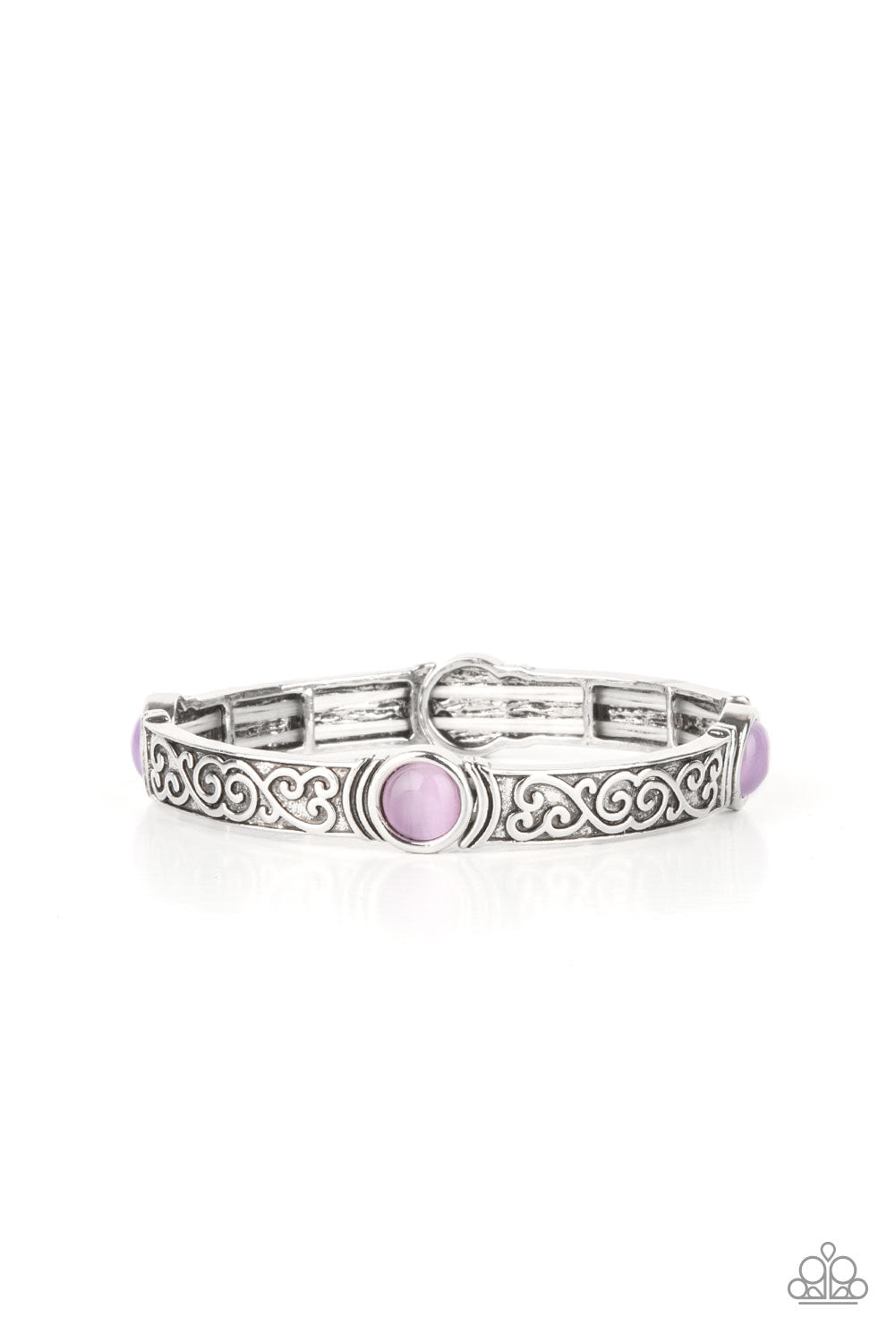 Paparazzi - Ethereally Enchanting - Purple Bracelet