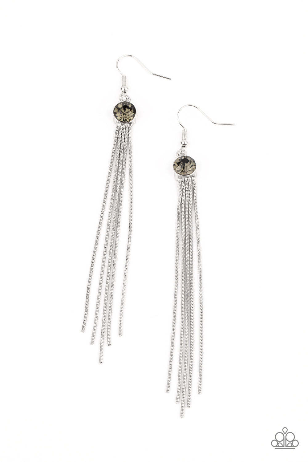 Paparazzi - Always In Motion - Silver  Earrings - Alies Bling Bar