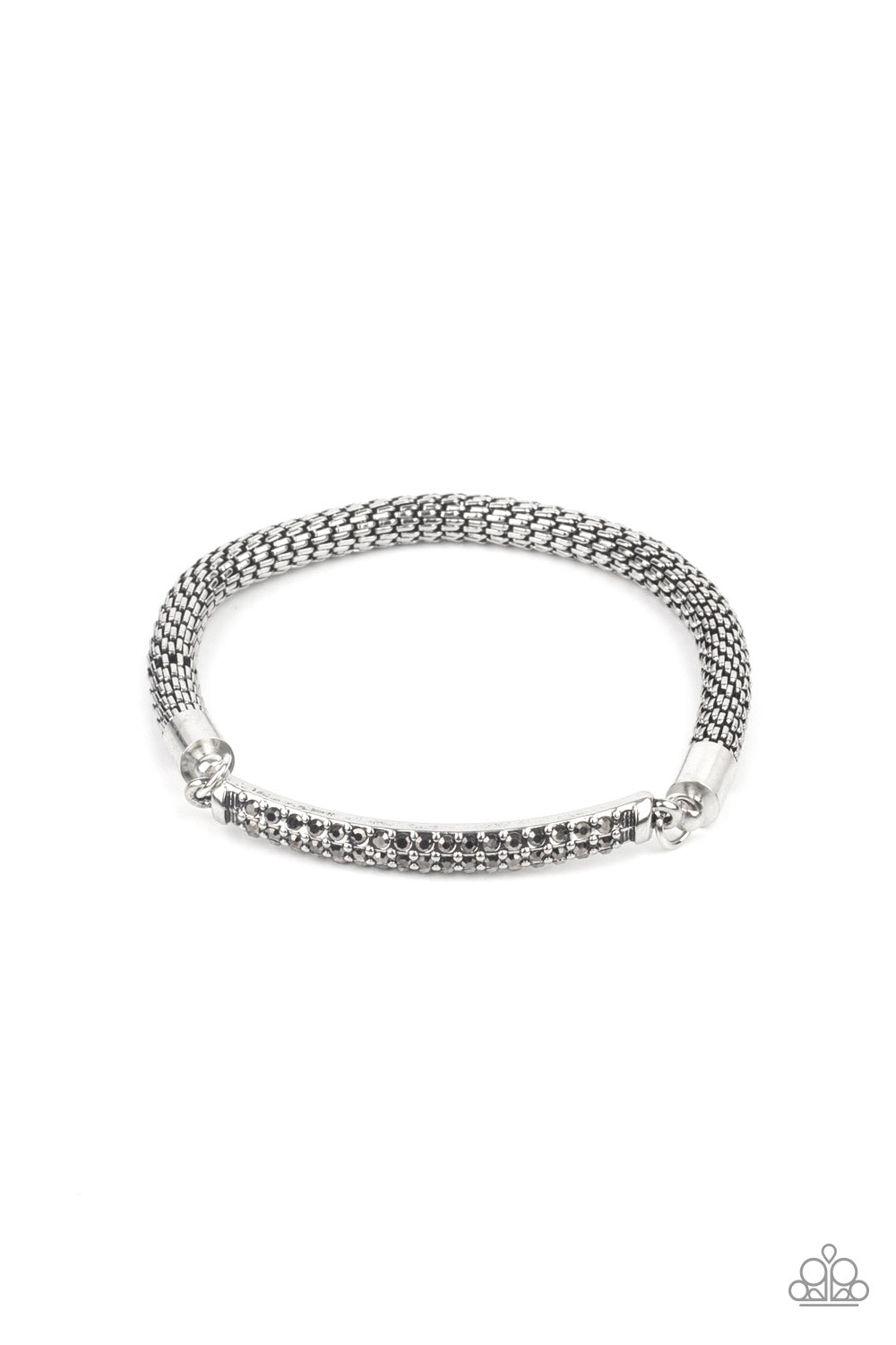 Paparazzi - Fearlessly Unfiltered - Silver Bracelet - Alies Bling Bar