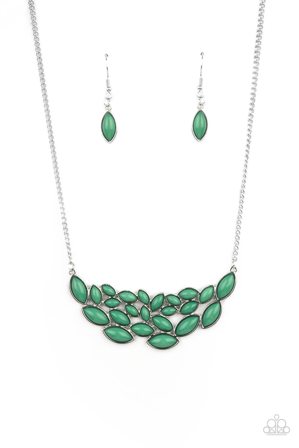 Paparazzi - Eden Escape - Green Necklace - Alies Bling Bar