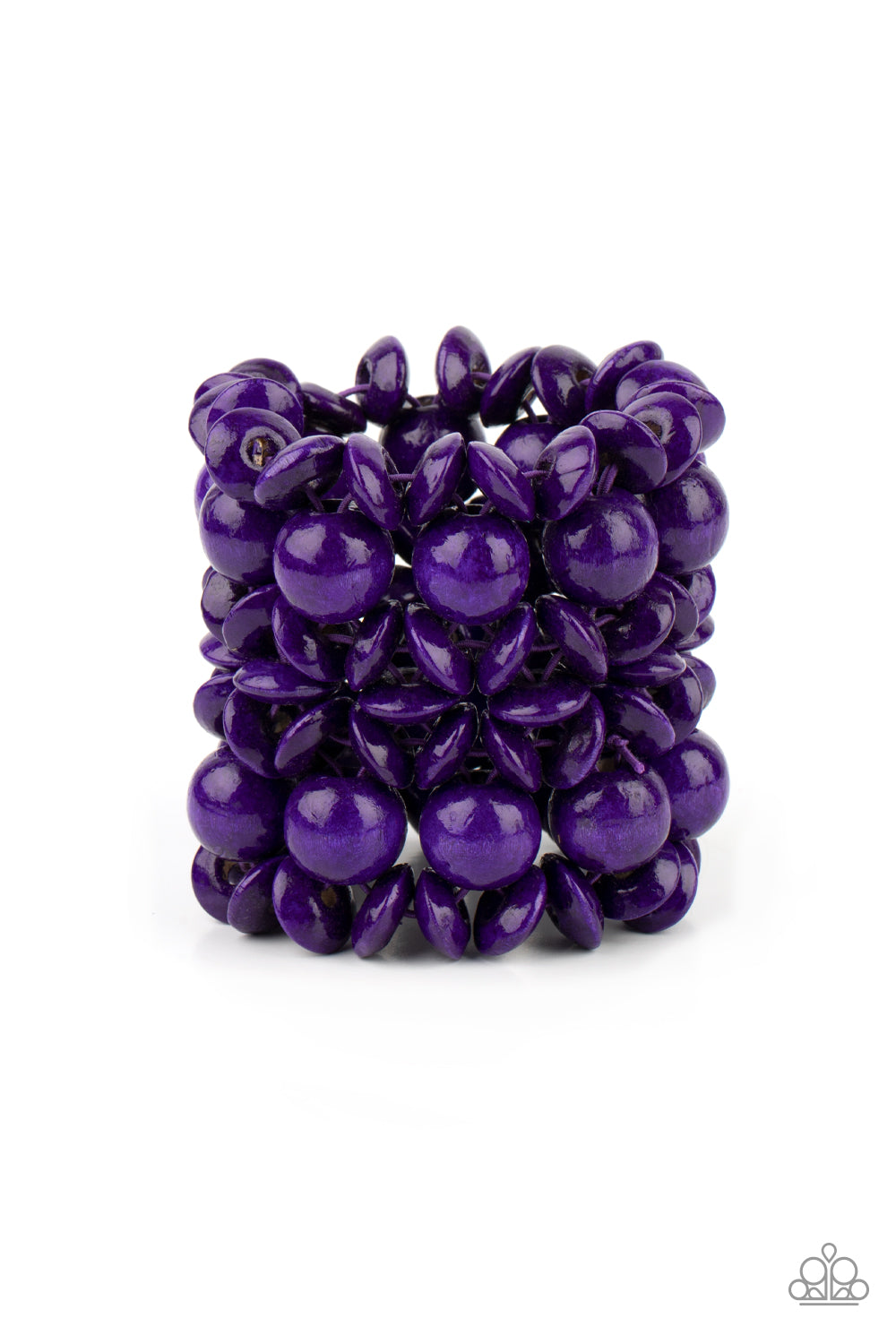 Paparazzi - Island Mixer - Purple Bracelet