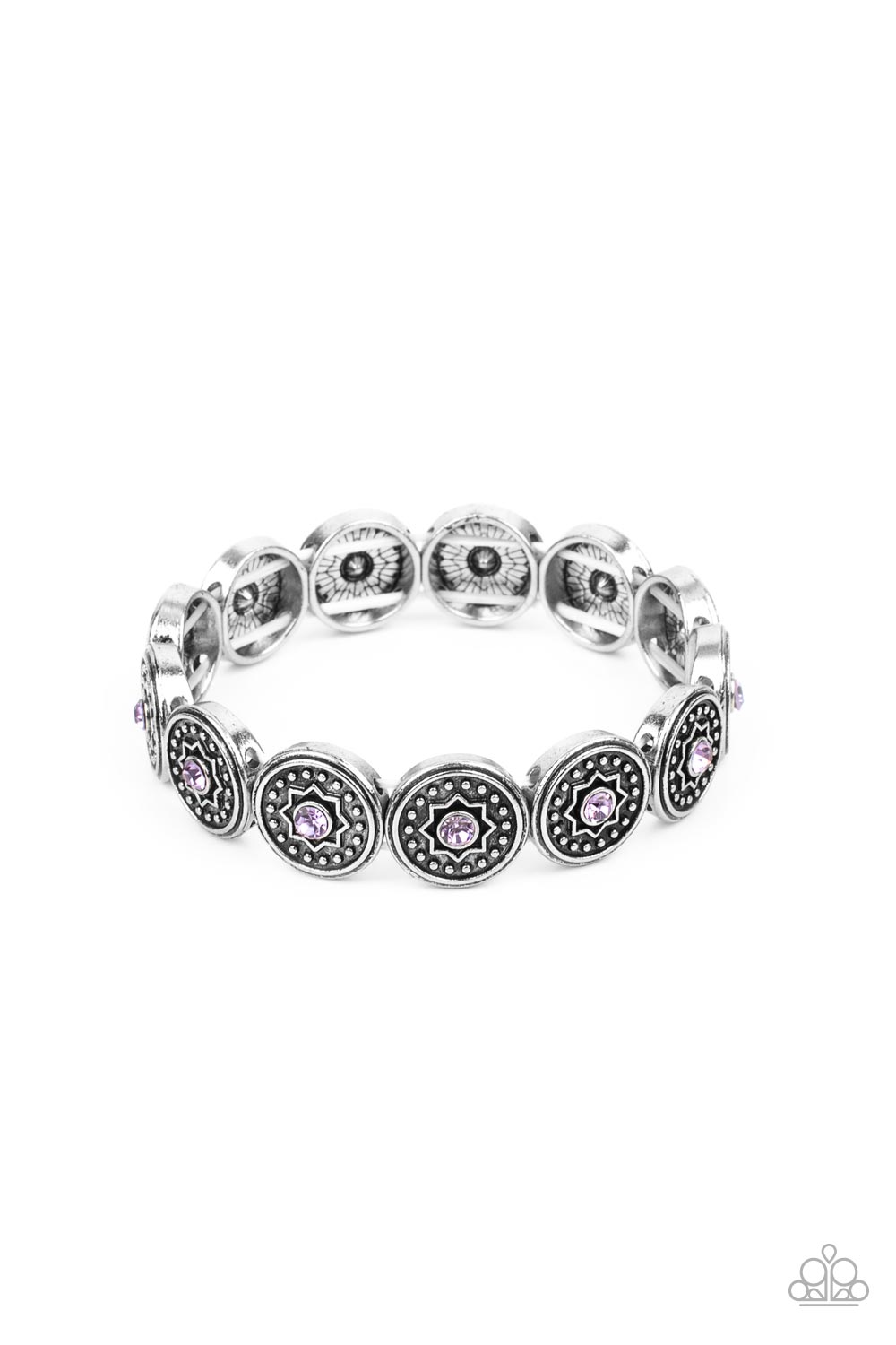 Paparazzi - Colorfully Celestial - Purple Bracelet - Alies Bling Bar