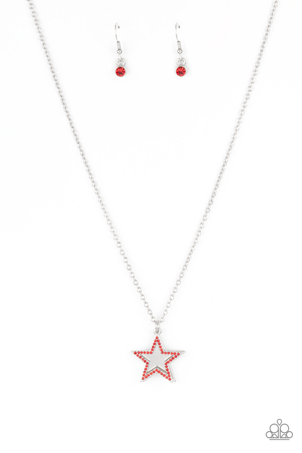 Paparazzi - American Anthem - Red Necklace - Alies Bling Bar