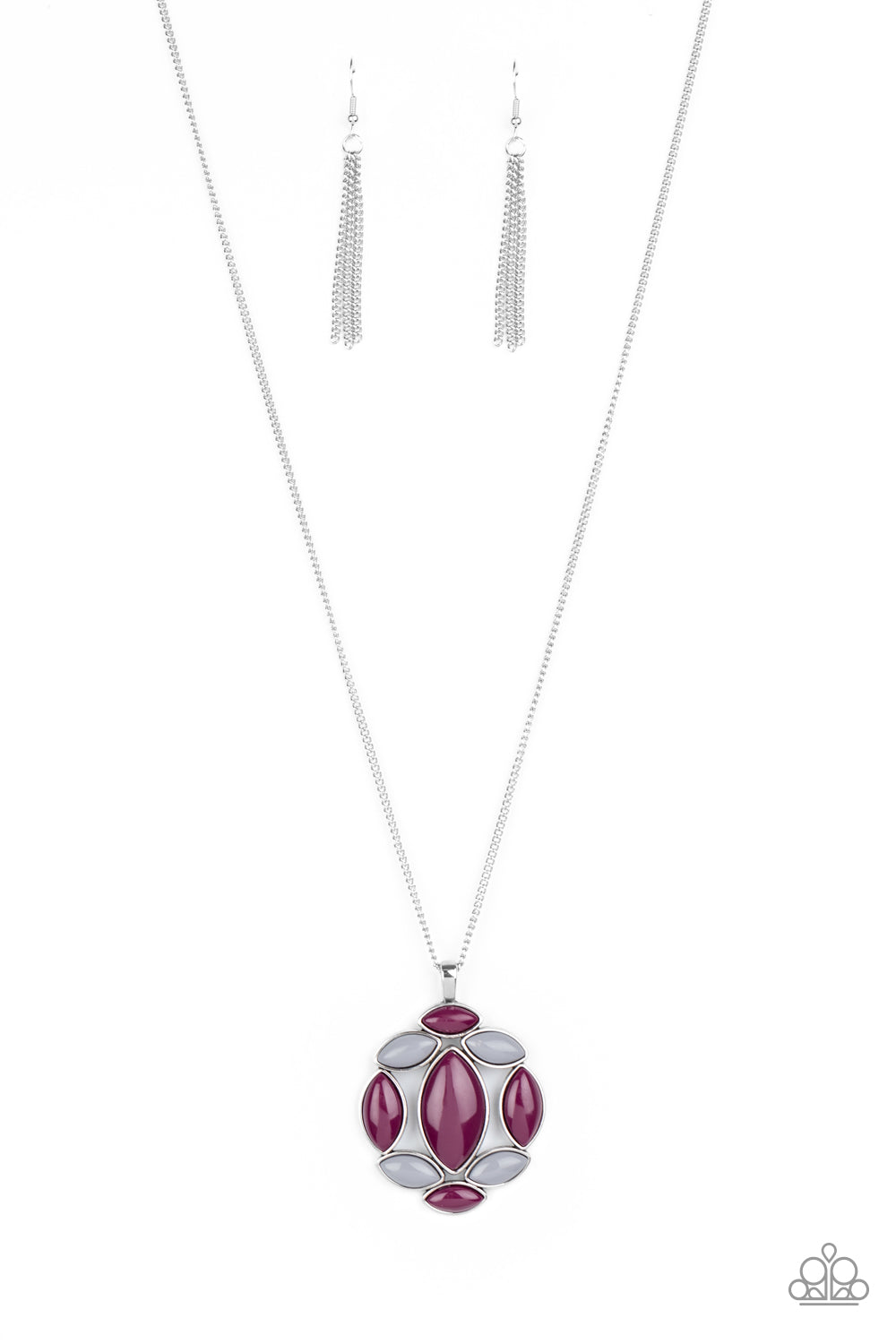 Paparazzi Accessories - Chromatic Cache - Purple Necklace - Alies Bling Bar