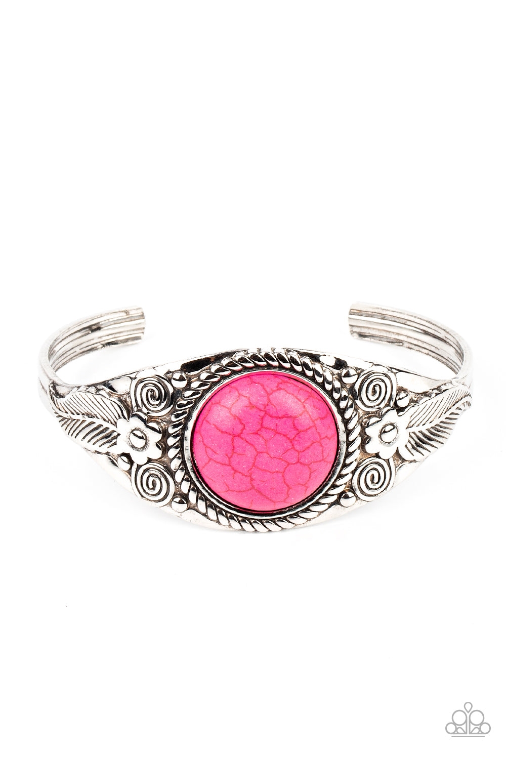 Whimsically Winslow - Pink Bracelet - Paparazzi Accessories - Alies Bling Bar