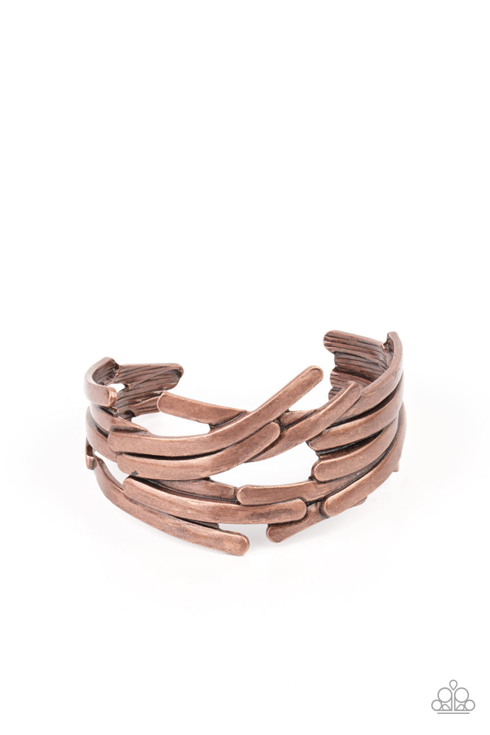 Paparazzi - Stockpiled Style - Copper Bracelet