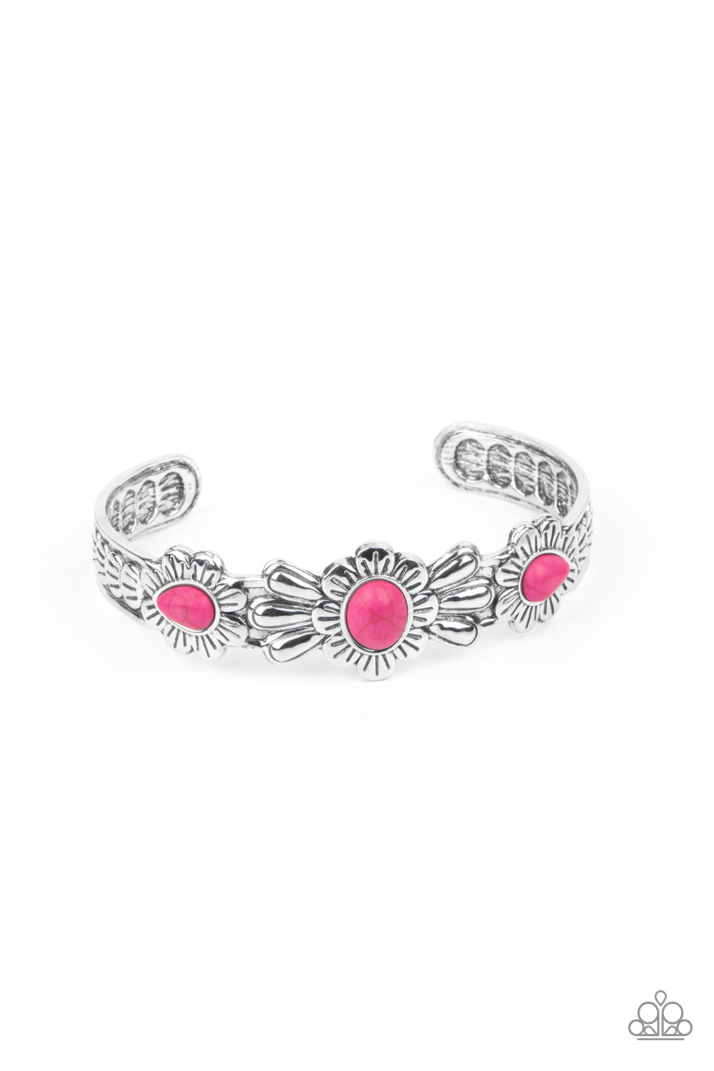 Winslow Walkabout - Pink Bracelet -Paparazzi Accessories - Alies Bling Bar